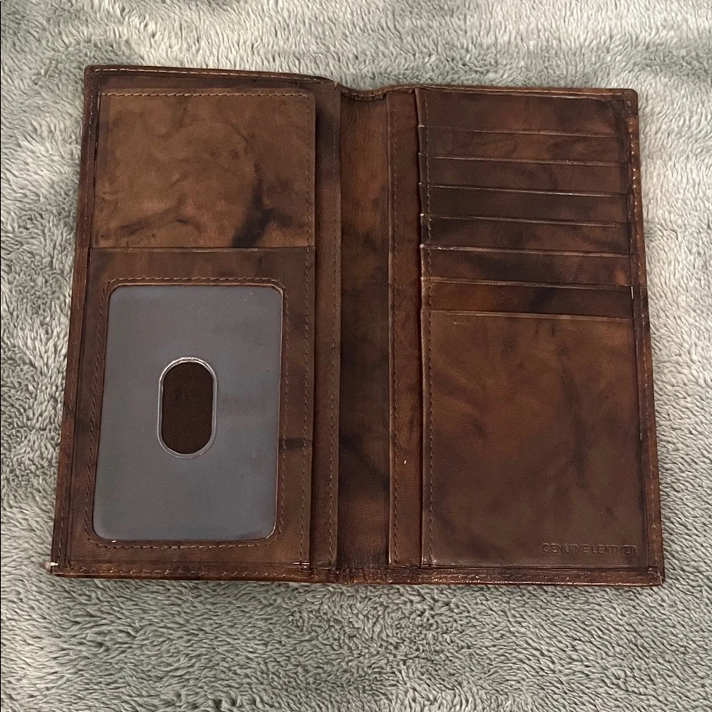Brown Leather Men's Wallet